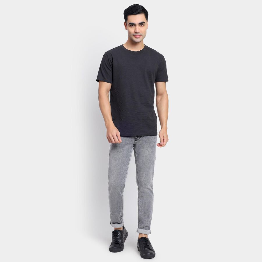 Men's Slim Fit Jeans , Light Grey, large image number null